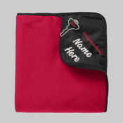 TB850 Fleece & Poly Travel Blanket <4aa>